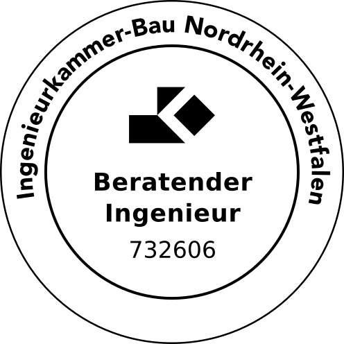 Stempel Beratender Ingenieur (Ingenieurkammer-Bau NRW)
